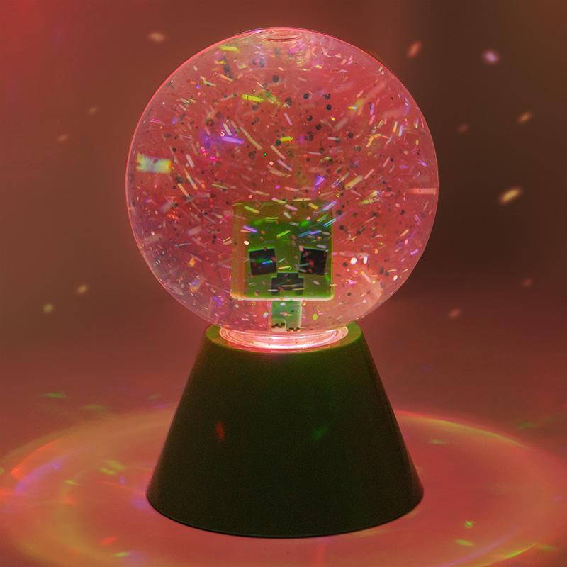 Minecraft LED Glitter Ball / Minecraft brokatowa kula świecąca