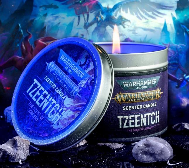 Warhammer 40000: Tzeentch Candle / Warhammer 40000 świeczka Tzeentch