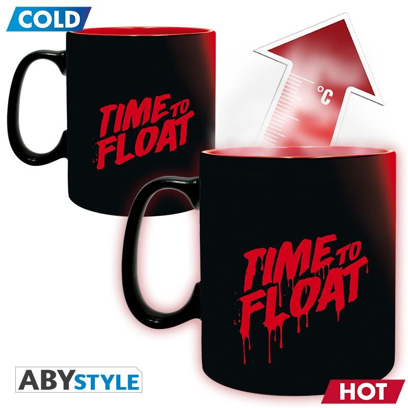 IT mug heat change (460 ml) Pennywise - Time to float / IT-TO kubek termoaktywny (460 ml) Pennywise - czas popływać - ABS