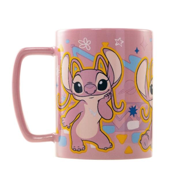 DISNEY LILO & STITCH FUZZY MUG - ANGEL / Disney Lilo & Stitch kubek z futerkiem - Andzia