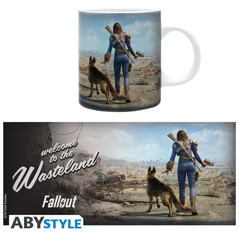 FALLOUT mug (320 ml) - Female Sole Survivor / kubek Fallout (320 ml) - Ocalała - ABS