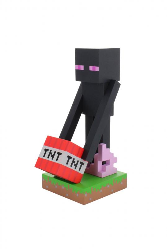 Minecraft - Enderman phone & controller holder (high: 20 cm) / Minecraft stojak na telefon - kontroler (wysokość: 20 cm) - Enderman