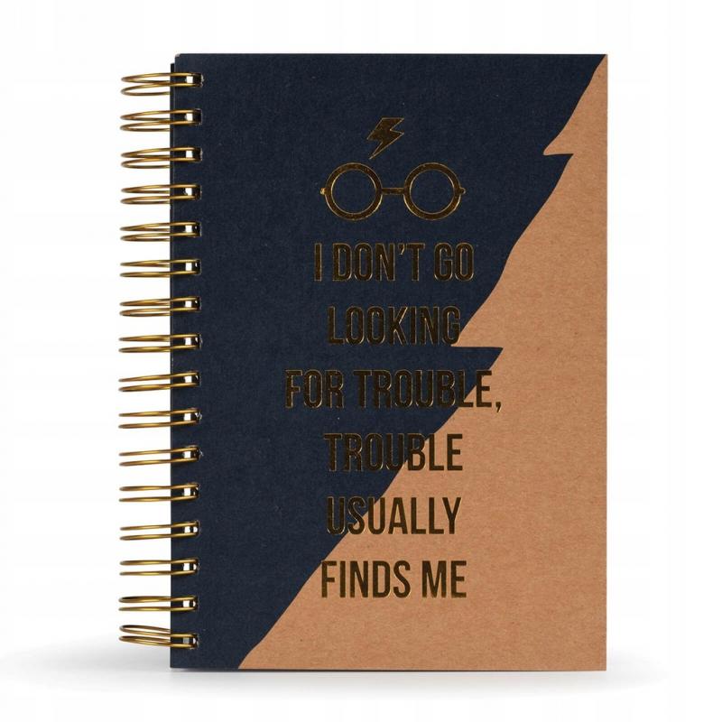 HARRY POTTER SOCIAL PREMIUM WIRO NOTEBOOK / kołonotatnik premium Harry Potter