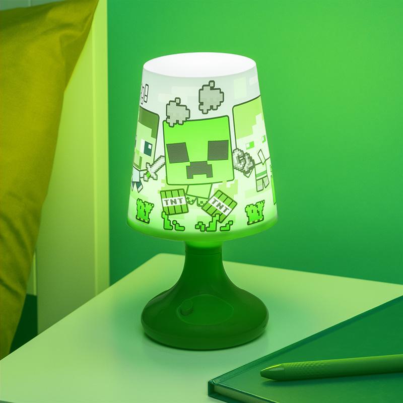 Minecraft Table Lamp (high: 18,50 cm) / Minecraft lampka nocna (wysokość: 18,50 cm)