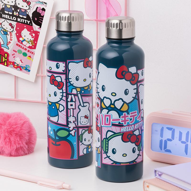 Hello Kitty Metal Water Bottle / Hello Kitty butelka wielokrotnego użytku