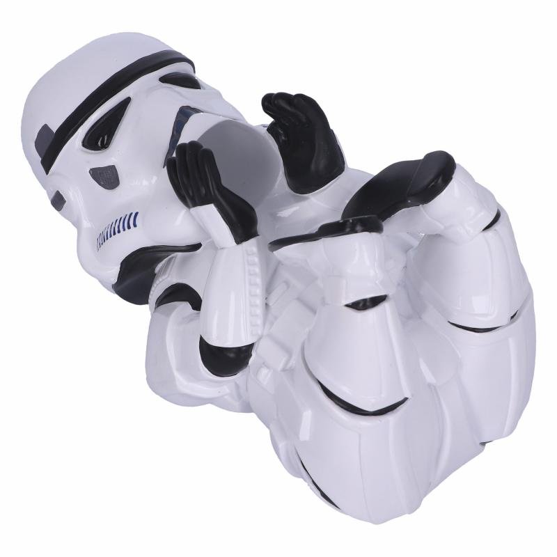 Star Wars Stormtrooper Guzzler 22 cm / Uchwyt na wino - Gwiezdne Wojny Szturmowiec