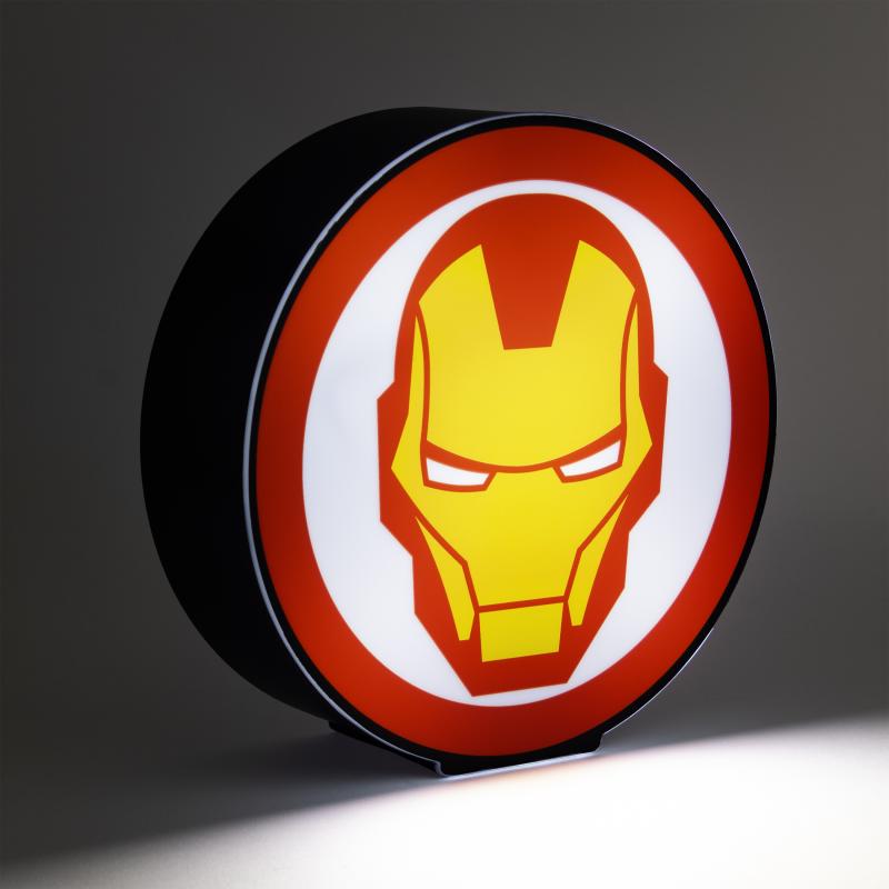 Marvel Iron Man Box Light (diameter: 16 cm) / lampka Marvel Iron Man (średnica: 16 cm)