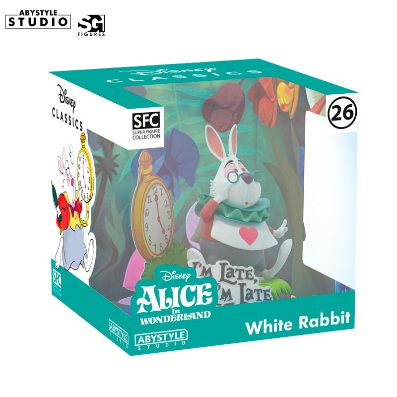 Disney Figurine - White rabbit / figurka Disney - Biały Królik - ABS