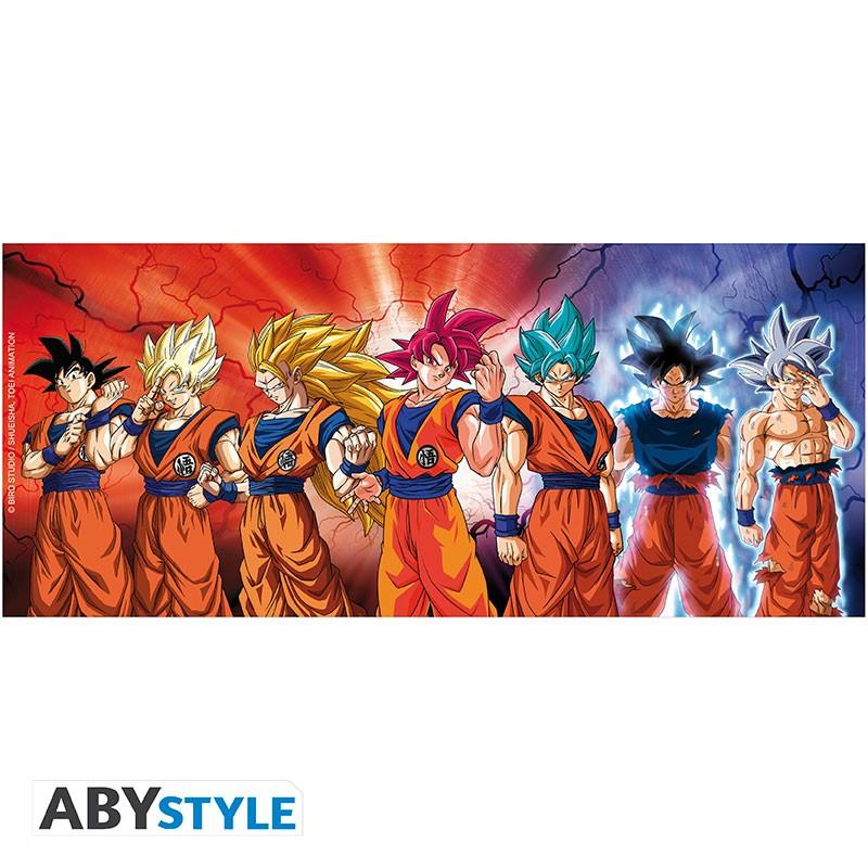 DRAGON BALL SUPER - Mug - 320 ml - Goku transformations / kubek Dragon Ball (320 ml) - Goku transformations