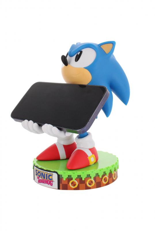 Sonic the hedgehog deluxe edition phone & controller holder plus headphone stand (20 cm) / stojak Sonic the hedgehog edycja Deluxe plus podstawka na słuchawki (20 cm)