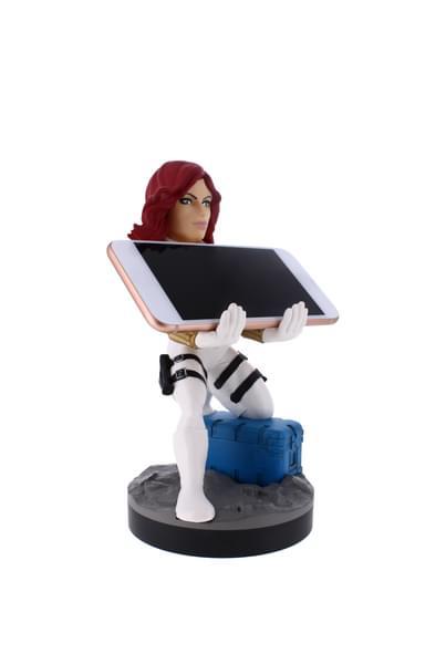 Marvel Black Widow (white suit) phone & controller holder / stojak Marvel Czarna Wdowa (biały kombinezon - 20 cm)