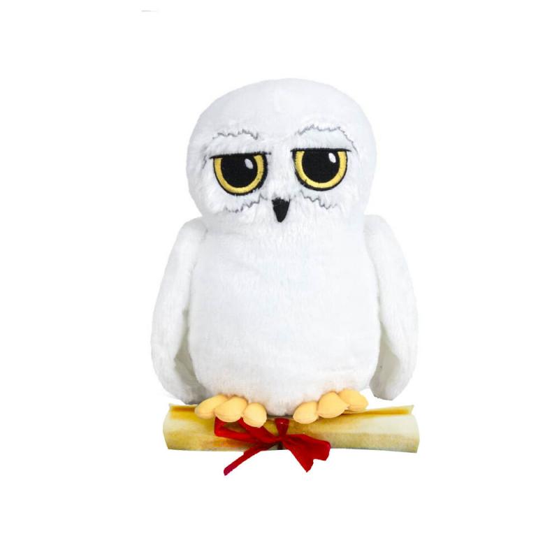 Harry Potter Plush Owl Hedwig with letter from Hogwarts (high: 25 cm) / pluszak Harry Potter - Hedwiga z listem z Hogwartu (wysokość: 25 cm)