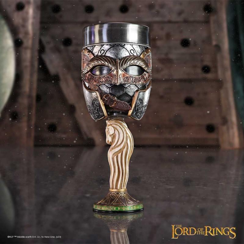 Lord of the Rings Rohan Goblet (high: 19,5 cm) / Puchar kolekcjonerski Władca Pierścieni - Hełm Rohanu (wysokość: 19,5 cm)