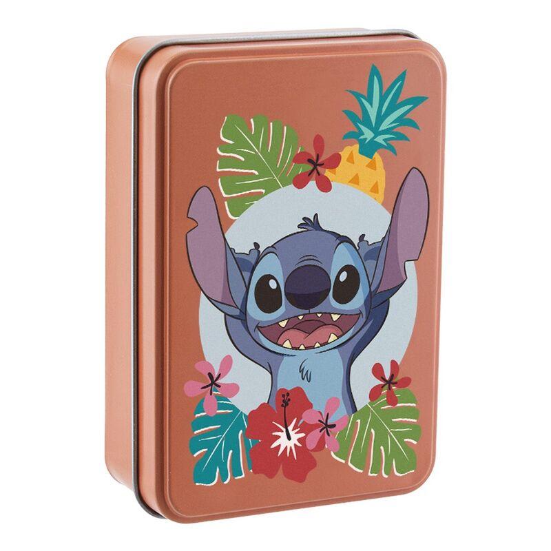 Disney Stitch Playing Cards in a tin / karty do gry Disney Stitch