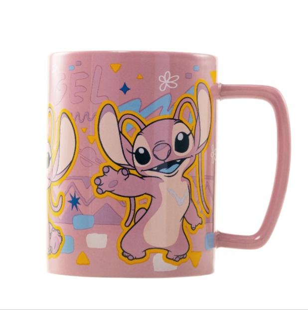 DISNEY LILO & STITCH FUZZY MUG - ANGEL / Disney Lilo & Stitch kubek z futerkiem - Andzia