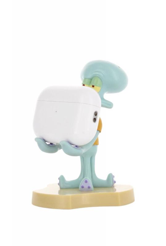 Spongebob: Squidward Holdem, Earbud Holder (11 cm) / Stojak na słuchawki SpongeBob Kanciastoporty - Skalmar Obłynos (11 cm)