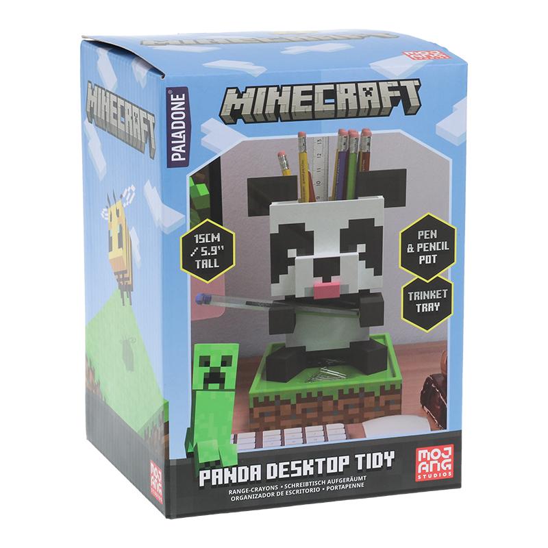 Minecraft Panda Desktop Tidy (high: 15 cm) / Przybornik na biurko Minecraft Panda (wysokość: 15 cm)