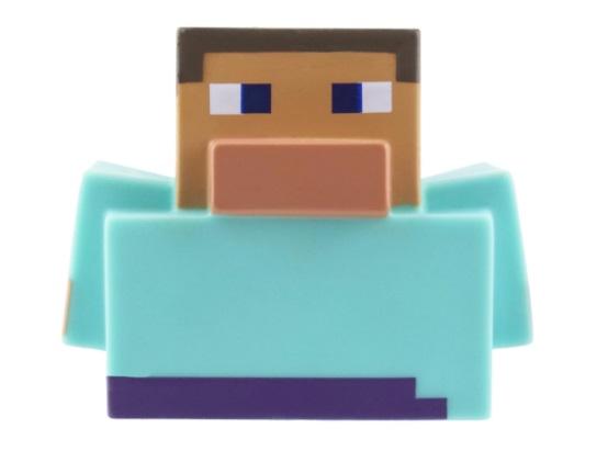 Minecraft Steve Bath Duck / Minecraft kaczka do kąpieli Steve