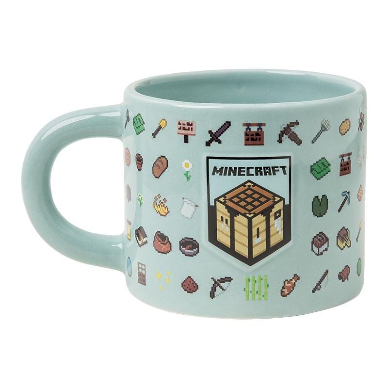 Minecraft Embossed Mug / Minecraft kubek z tłoczonym wzorem