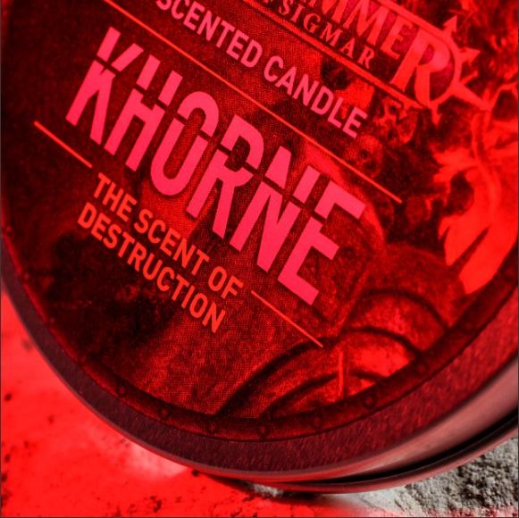 Warhammer 40000: Khorne Candle / Warhammer 40000 świeczka Khorne