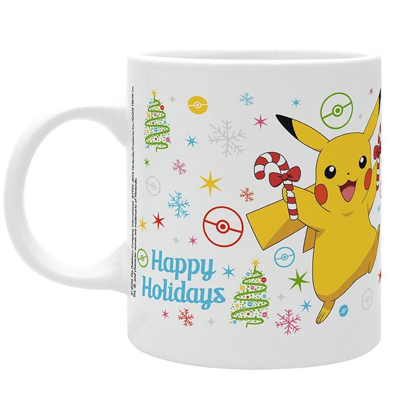 POKEMON Mug - Pikachu Christmas / kubek Pokemon - Pikachu - Wesłoych Świąt - ABS