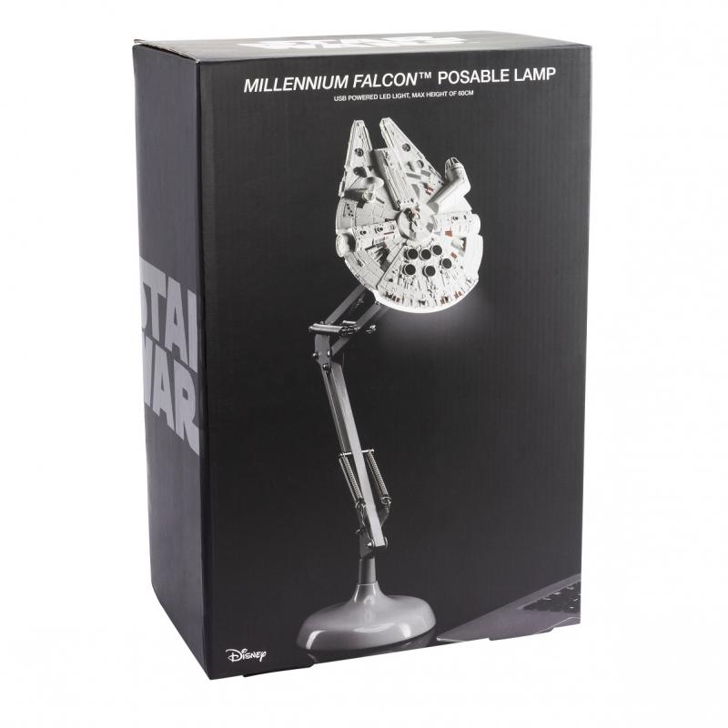 Star Wars Millennium Falcon Posable Desk Light / lampka biurkowa Gwiezdne Wojny Sokół Millennium