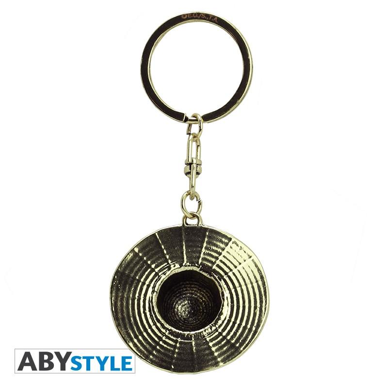 ONE PIECE Keychain 3D - Luffy's Hat / brelok 3D One Piece - Kapelusz Luffiego - ABS