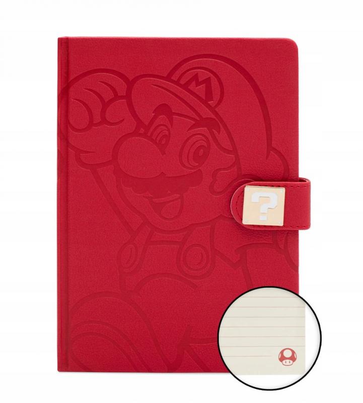 SUPER MARIO (CORE MARIO) A5 PREMIUM NOTEBOOK / Notatnik A5 premium Super Mario