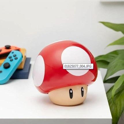 Nintendo Mushroom Light with sound - Try me / Nintendo lampka Grzybek z dźwiękiem (funkcja: Try me)