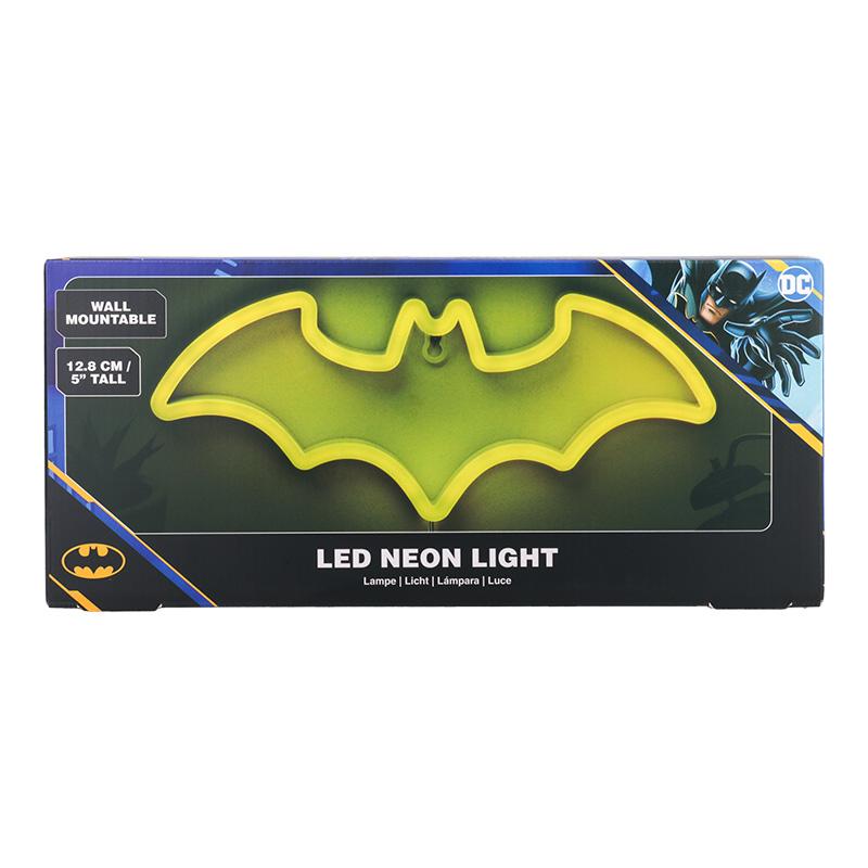 Dc Comics Batman Wall Mountable LED Neon Light (high: 12,8 cm) / Dc Comics - Batman neonowa lampka ścienna (wysokość: 12,8 cm)