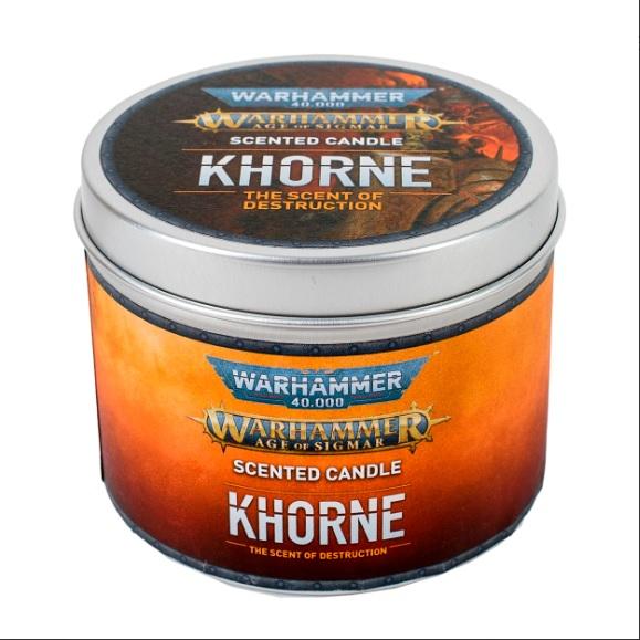 Warhammer 40000: Khorne Candle / Warhammer 40000 świeczka Khorne