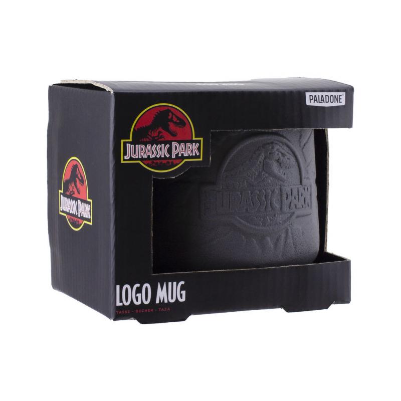 Jurassic Park Logo embossed mug / kubek Park Jurajski - Logo (tłoczony)