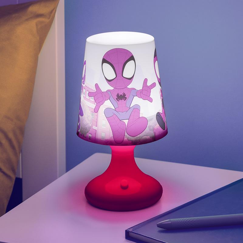 Marvel Spidey and Friends Table Lamp (high: 18,50 cm) / Lampka nocna Marvel Spidey i Przyjaciele (wysokość: 18,50 cm)