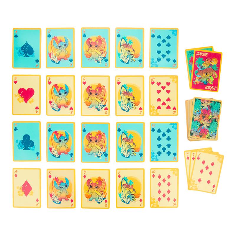 Diseny Stitch Waterproof Playing Cards / Disney Stitch wodoodporne karty do gry