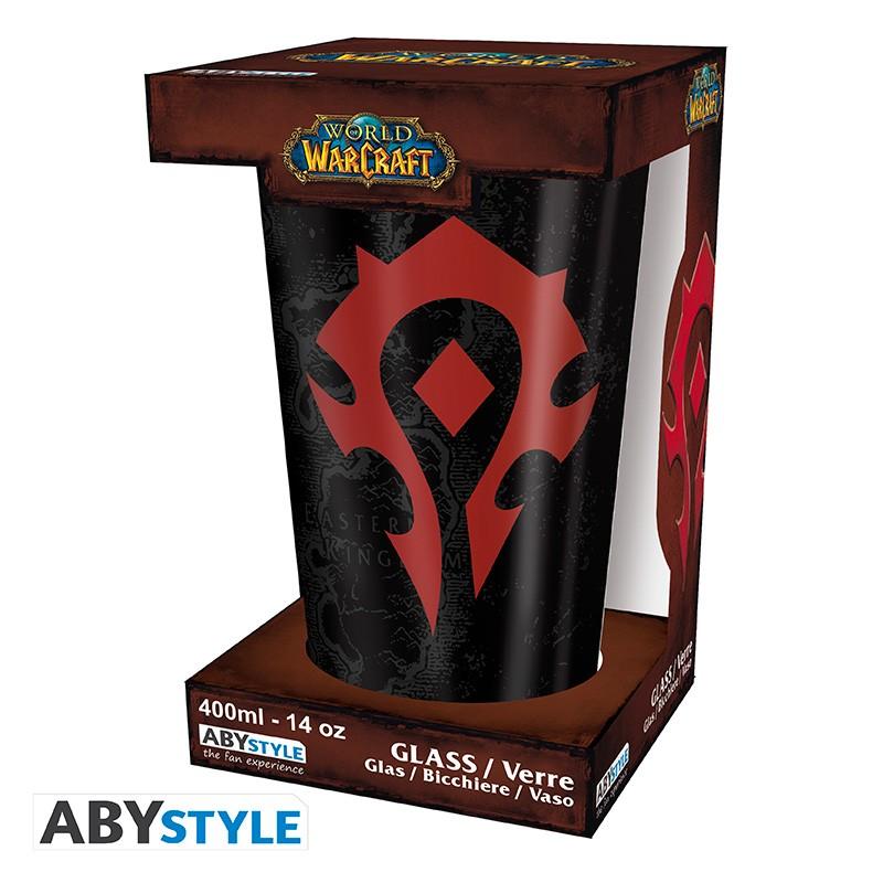 World of Warcraft large glass (400 ml) - Horde / World of Warcraft szklanka (400 ml) - Horde - ABS