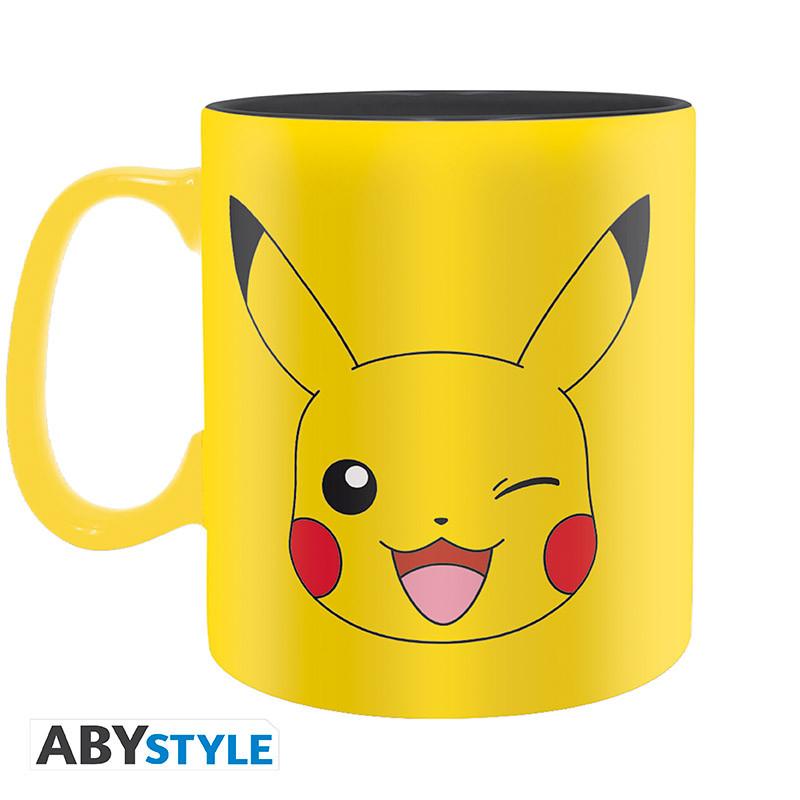 POKEMON mug (460 ml) - Pikachu Face / Pokemon kubek (460 ml) Pikachu - ABS