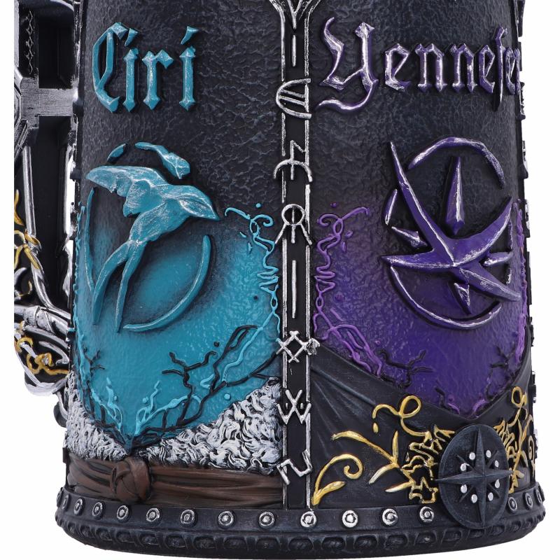 The Witcher Trinity Tankard (high: 15,5 cm) / Kufel kolekcjonerski Wiedźmin - Trinity (wysokość: 15,5 cm)