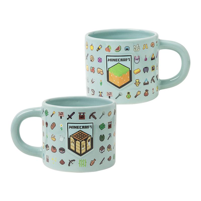 Minecraft Embossed Mug / Minecraft kubek z tłoczonym wzorem