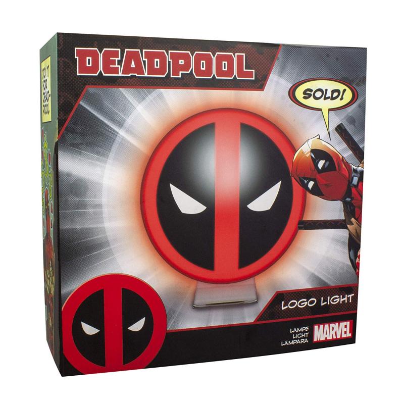 Marvel Deadpool desktop / wall Logo Light / lampka ścienno-biurkowa Marvel Deadpool - Logo