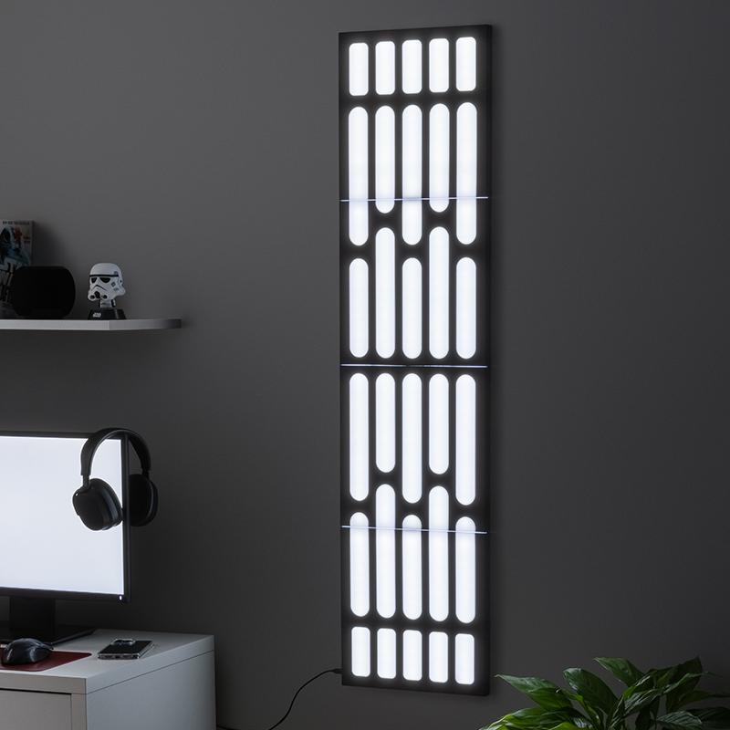 Star Wars Death Star Wall Panel Light (high: 124 cm) / Gwiezdne Wojny - panel ścienny - Gwiazda Śmierci (wysokość: 124 cm)