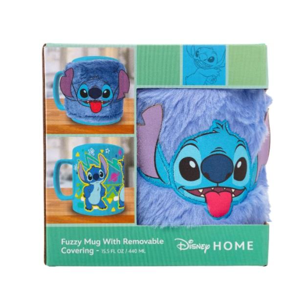 DISNEY LILO & STITCH FUZZY MUG - STITCH / Disney Lilo & Stitch kubek z futerkiem - Stitch