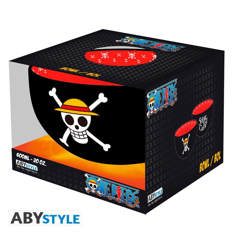 ONE PIECE bowl (600ml) - Skulls / One Piece miska (600 ml) - Czaszki - ABS