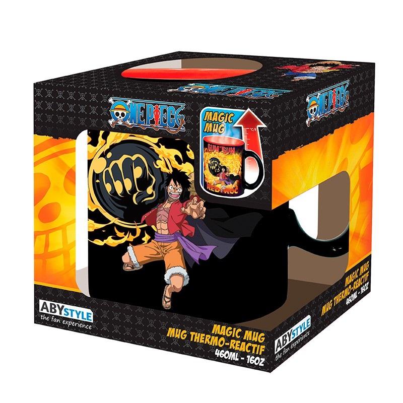 ONE PIECE - Mug Heat Change - 460 ml -Luffy vs Kaidou - ABS