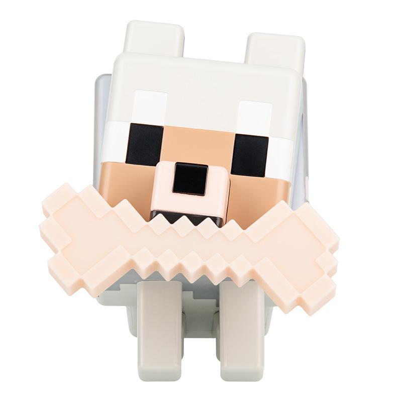Minecraft Wolf GloBuddies Light (high: 14,30 cm) / Minecraft lampka GloBuddies - Wilk (wysokość: 14,30 cm)