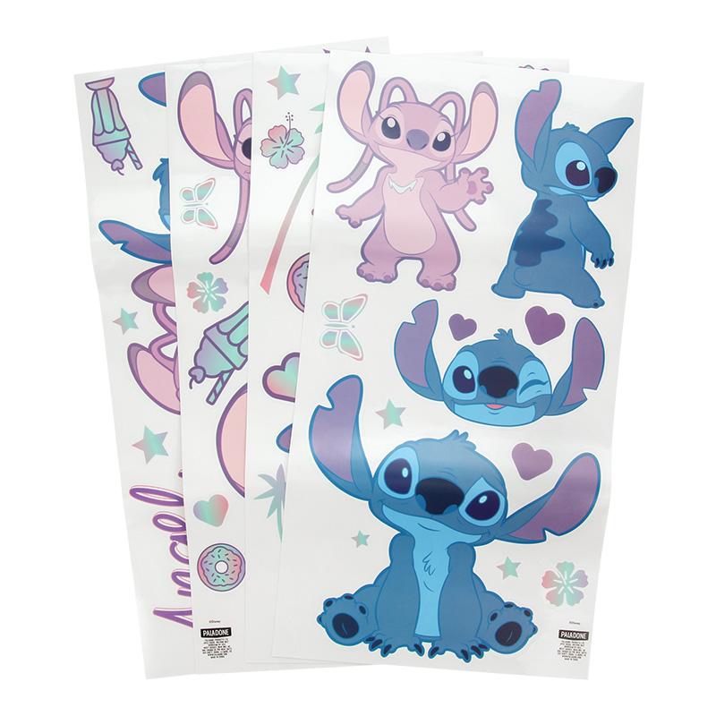 Disney Stitch and Angel Wall Stickers (58 pcs) / naklejki deloracyjne (ścienne) Disney - Stitch i Angel (58 szt)