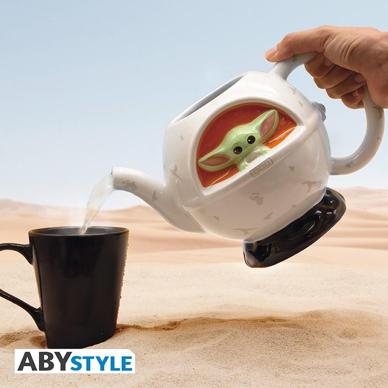 Star Wars The Mandalorian Teapot - Grogu Spaceship / Gwiezdne Wojny Mandalorian czajniczek - Statek Grogu - ABS