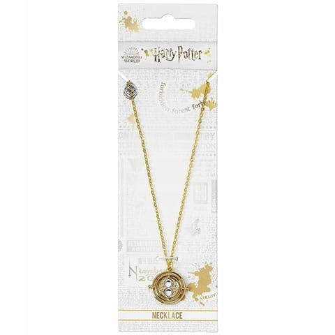 Harry Potter fixed time turner necklace / Łańcuszek z zawieszką Harry Potter - zmieniacz czasu (pozłacany)