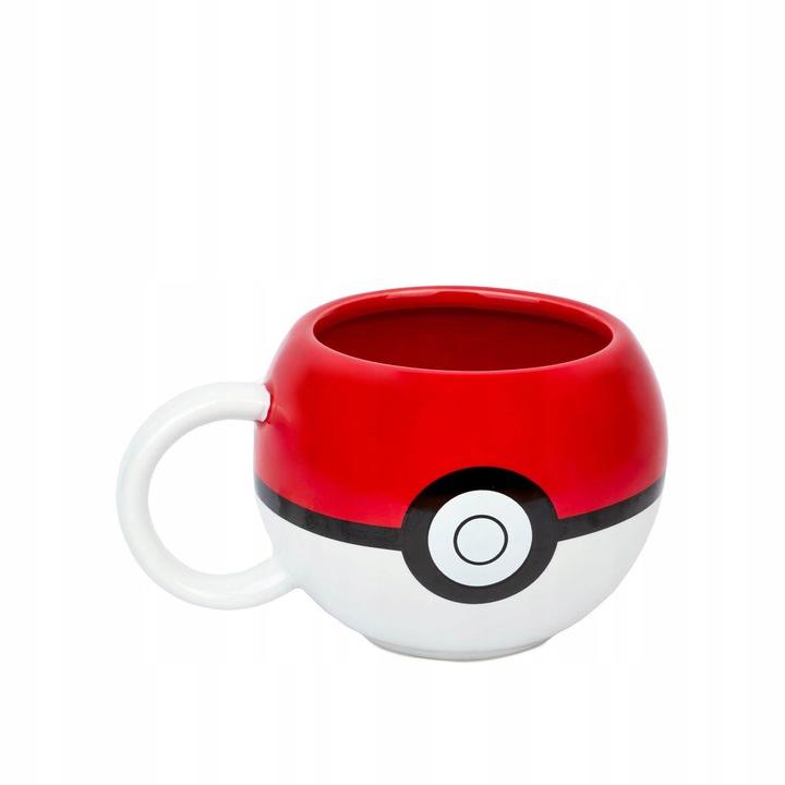 POKEMON 3D Pokeball Mug 300ml / kubek 3D POKEMON - Pokeball - ABS