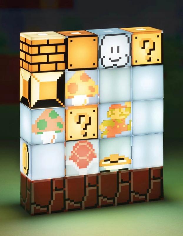 Super Mario Bros Build A Level Light / lampka Super Mario Bros - zbuduj swój poziom