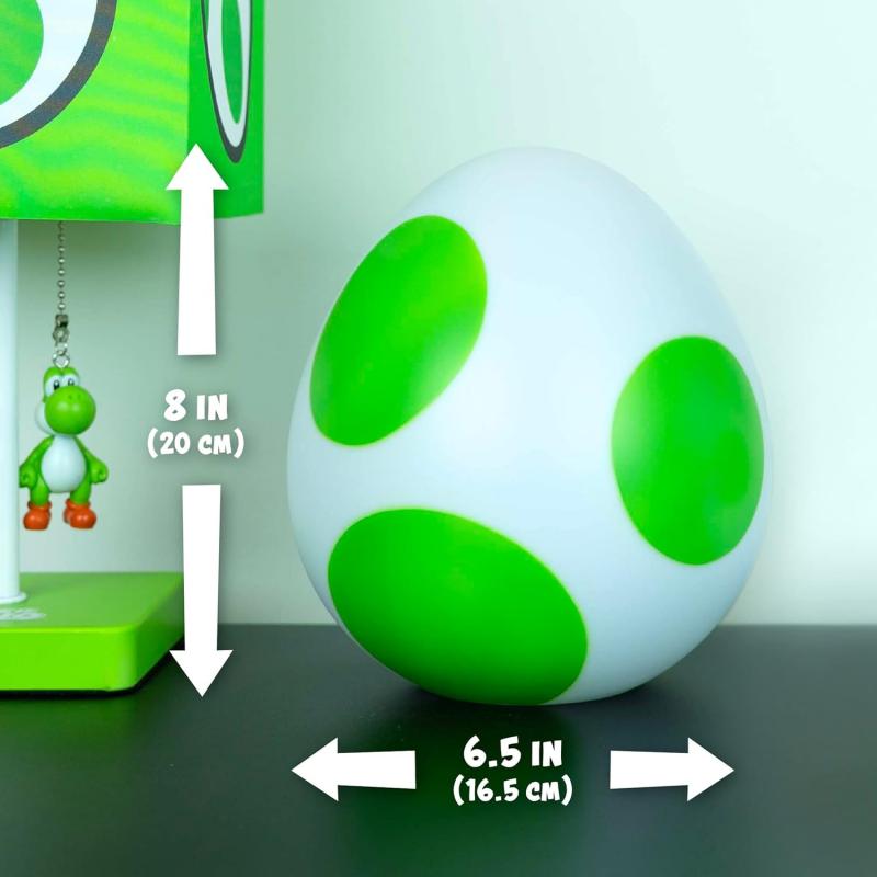 Super Mario Yoshi Egg Light V2 (high: 20 cm) / lampka Super Mario jajko smoka Yoshi (wysokość: 20 cm)